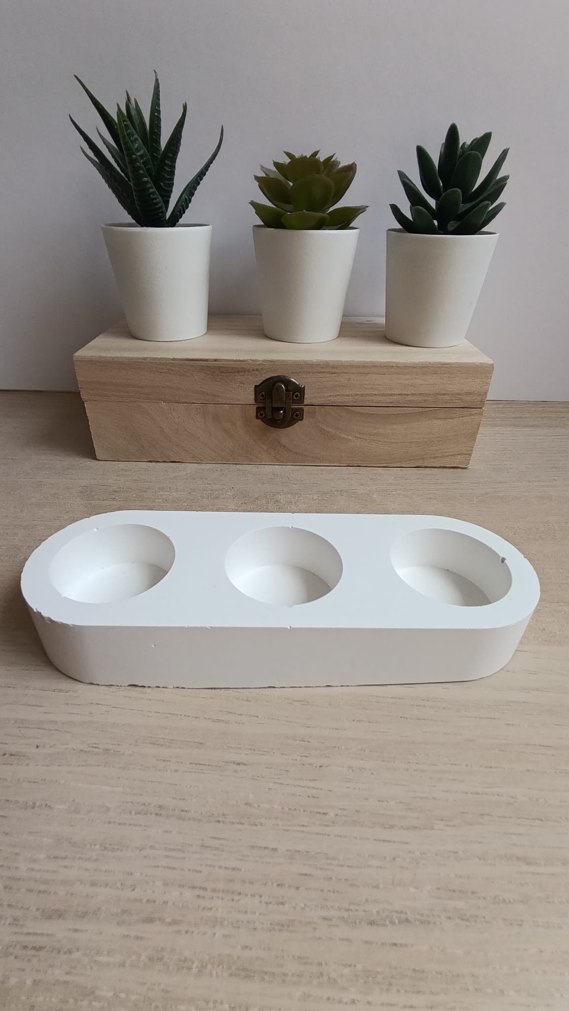 Outlet Candelabro de 3 velas (CT-2) EcoFlame