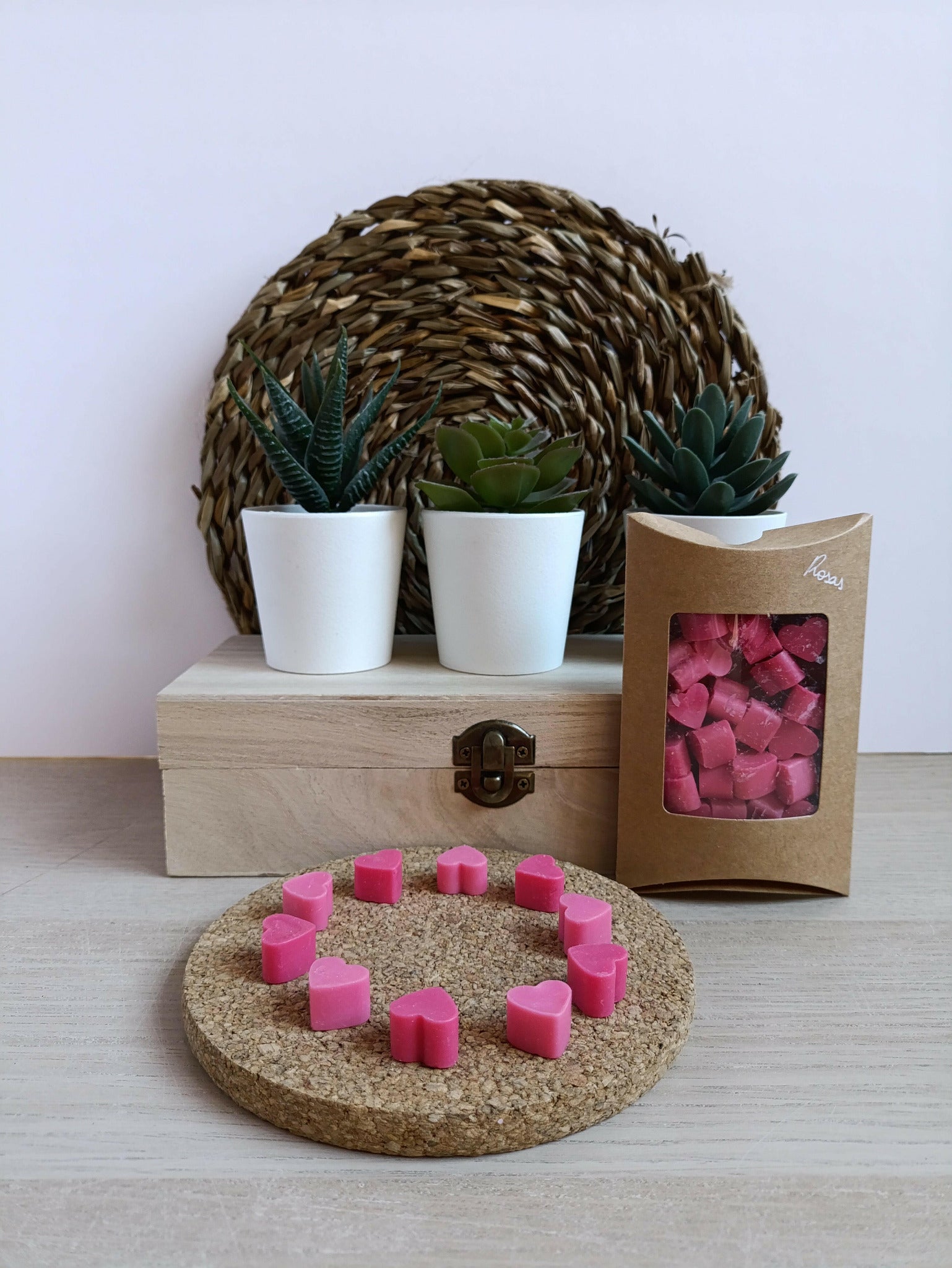 Wax melts de Rosas (40 gr) EcoFlame