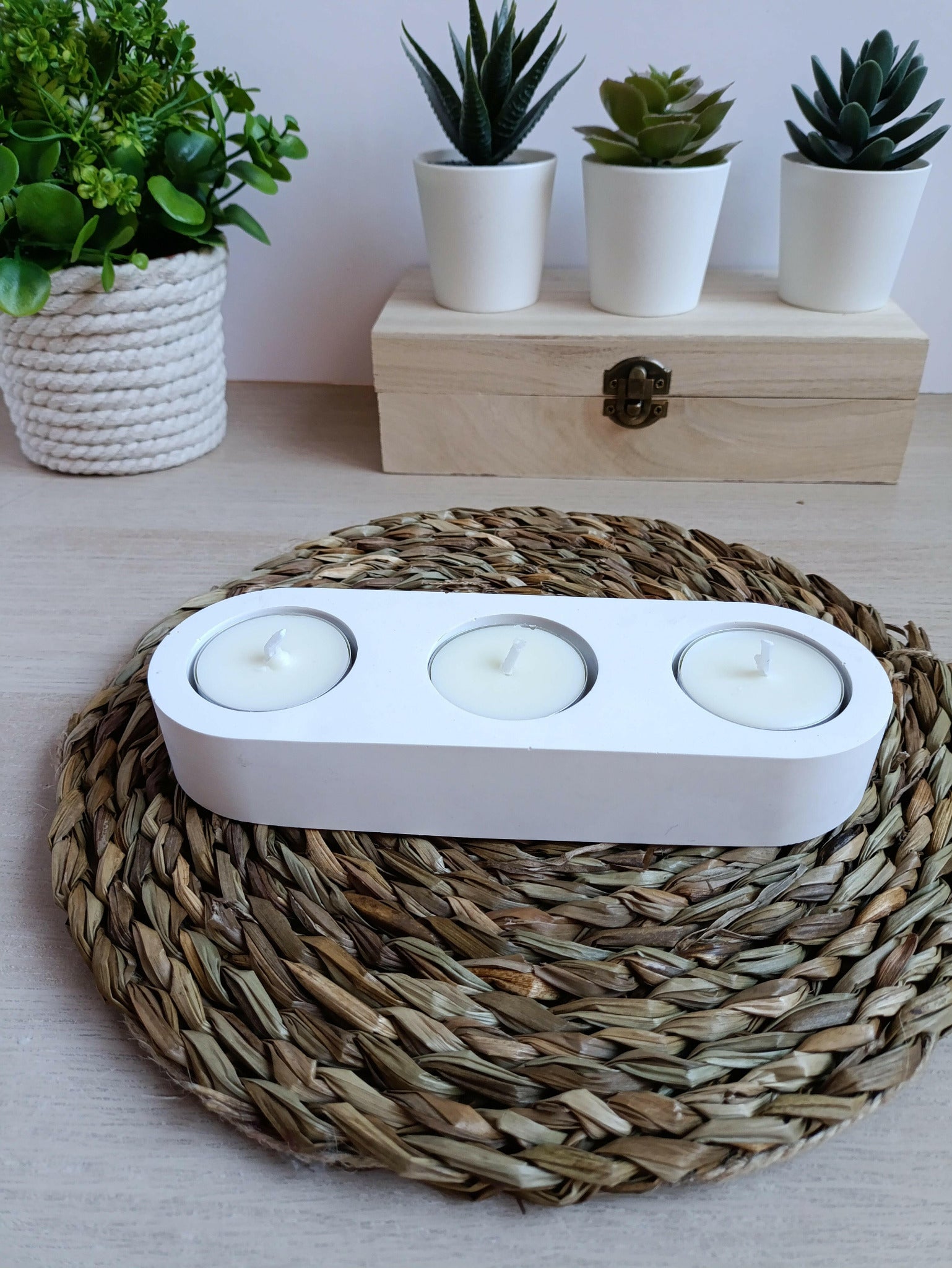 Candelabro de 3 velas EcoFlame
