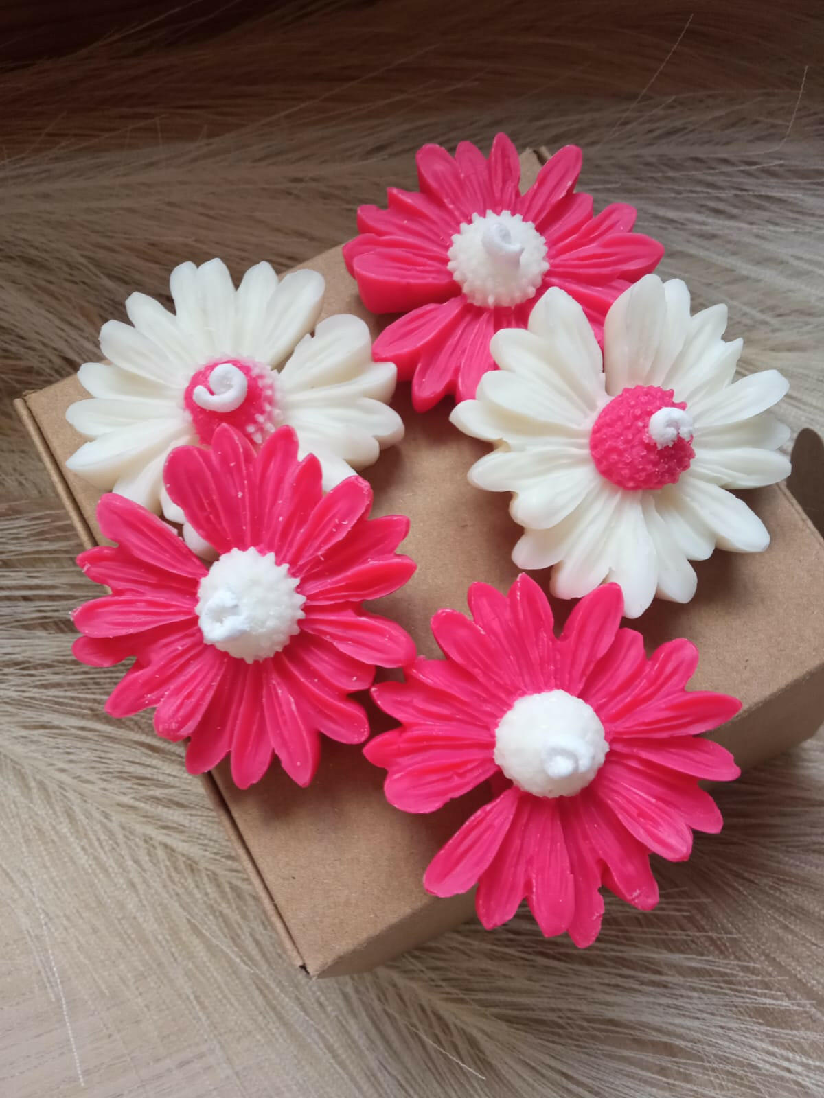 Vela decorativa flor EcoFlame