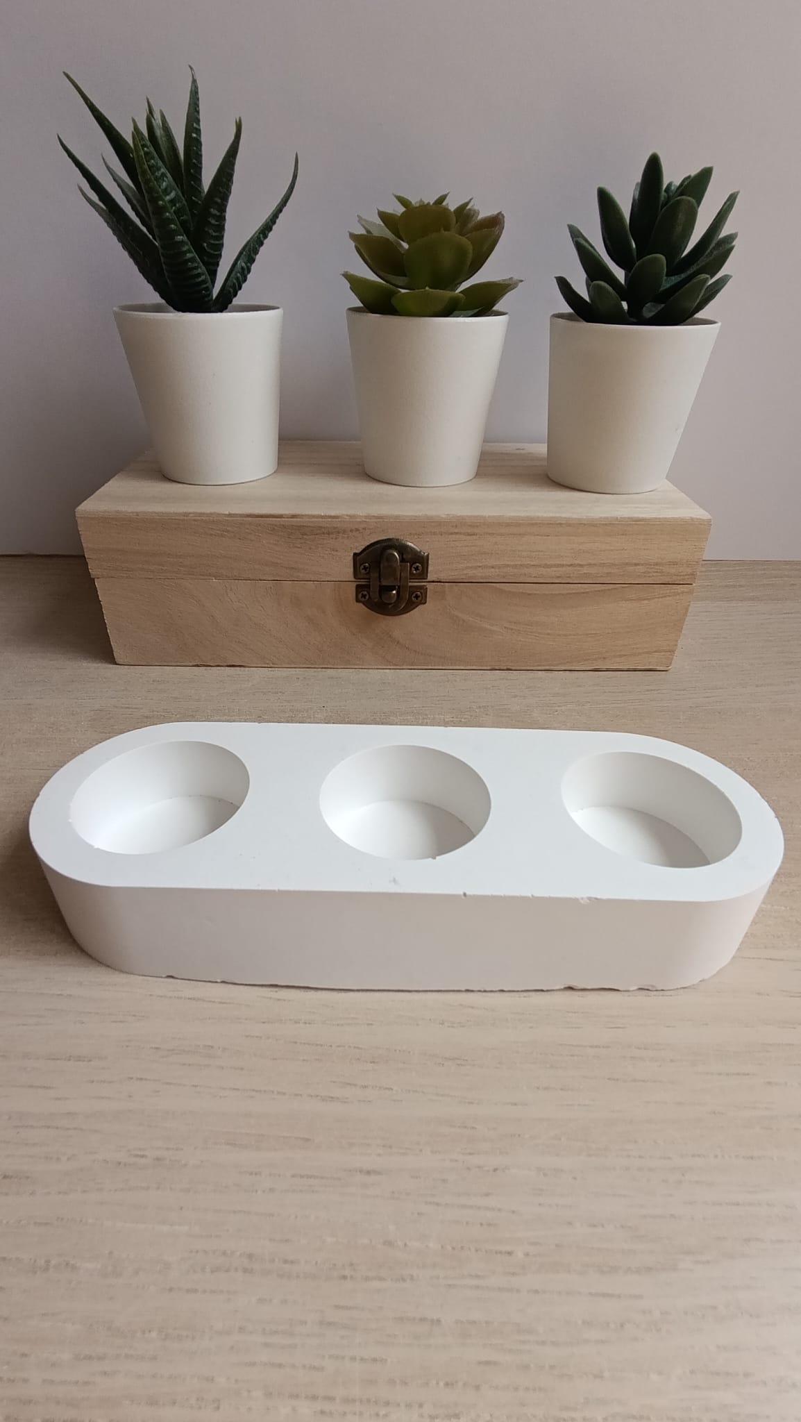 Outlet Candelabro de 3 velas (CT-4) EcoFlame