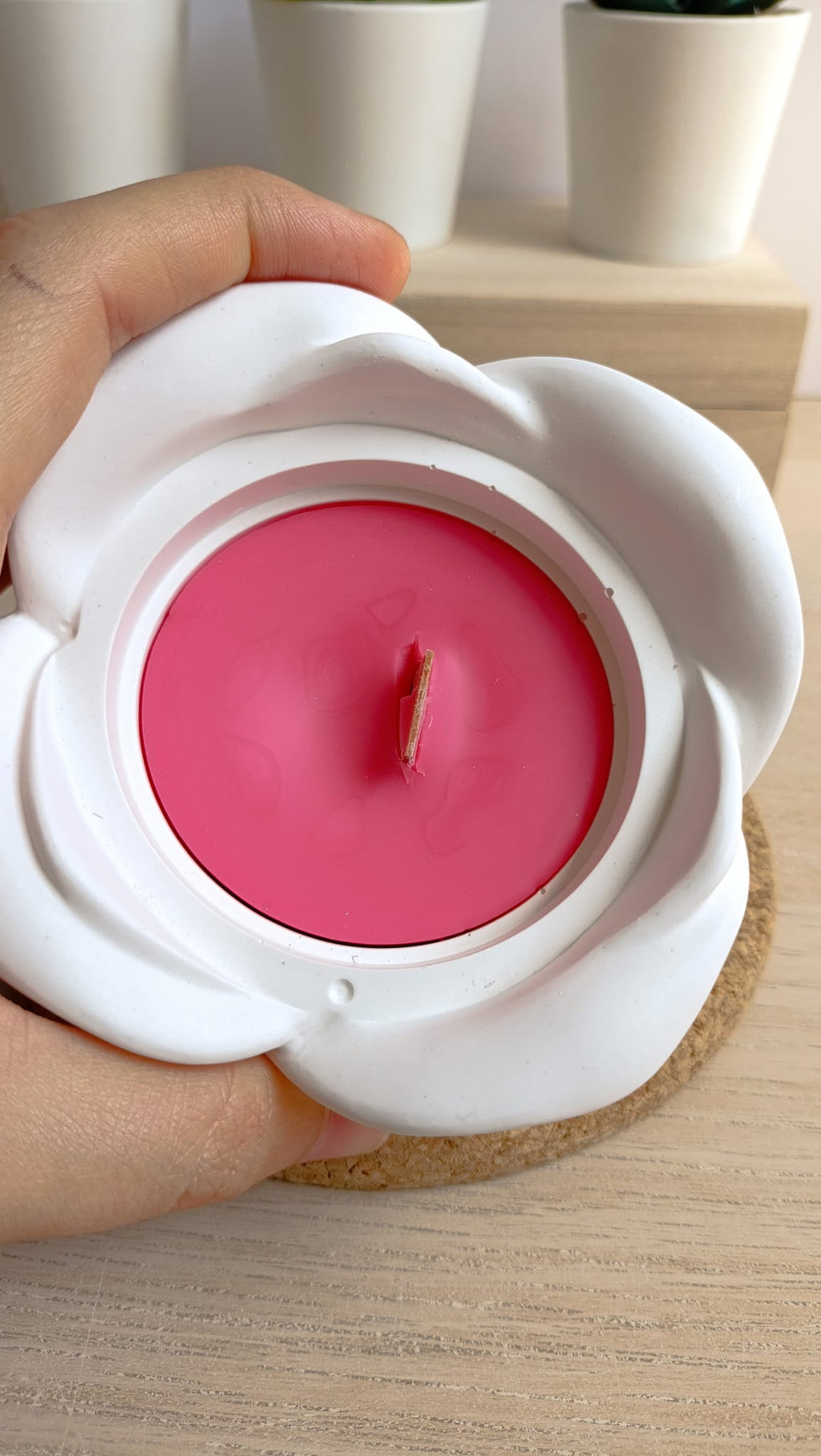 Outlet Vela Aromática Alma de Rosa (AAR-4) EcoFlame