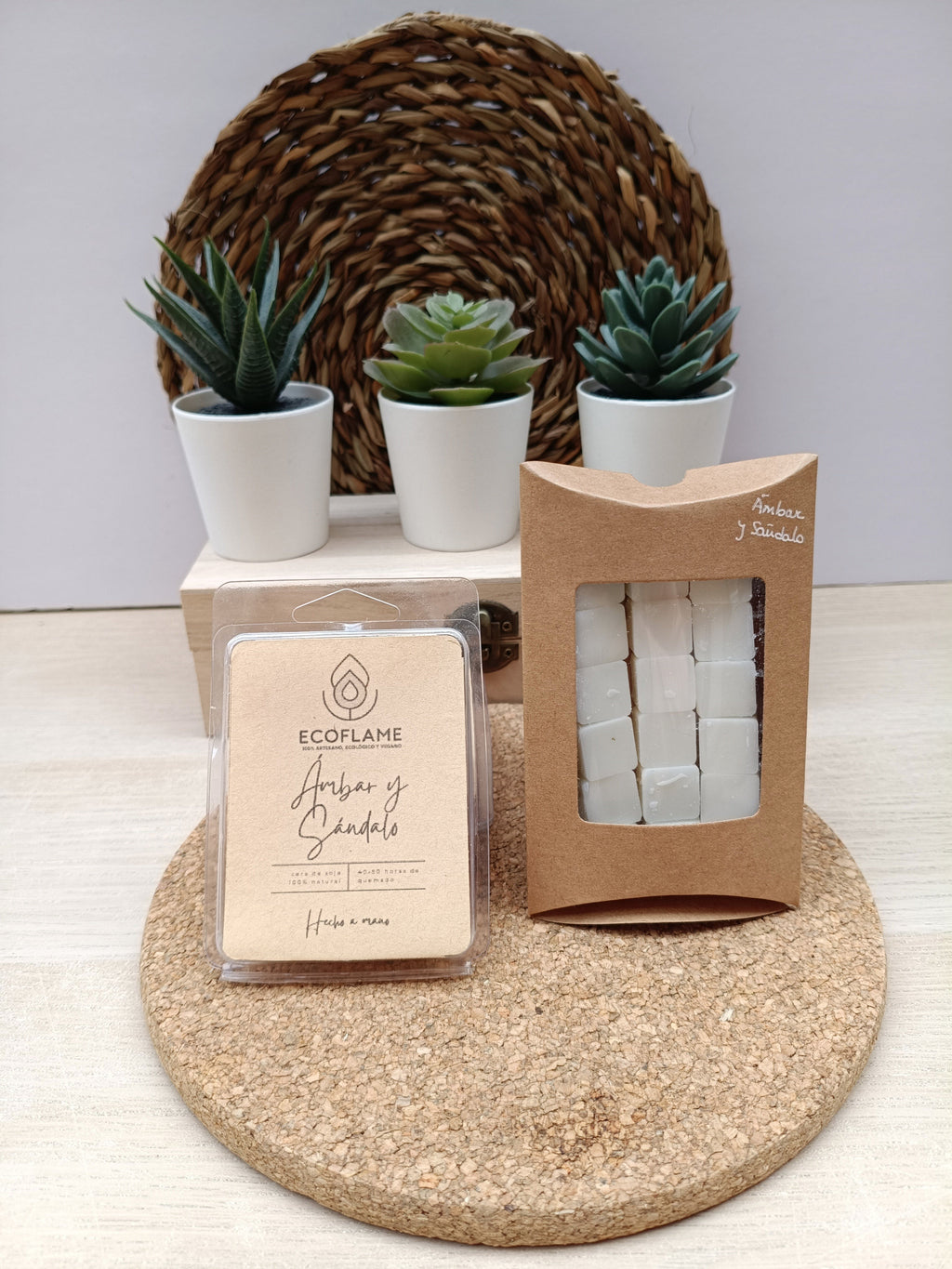 Wax melts de Ámbar y Sándalo