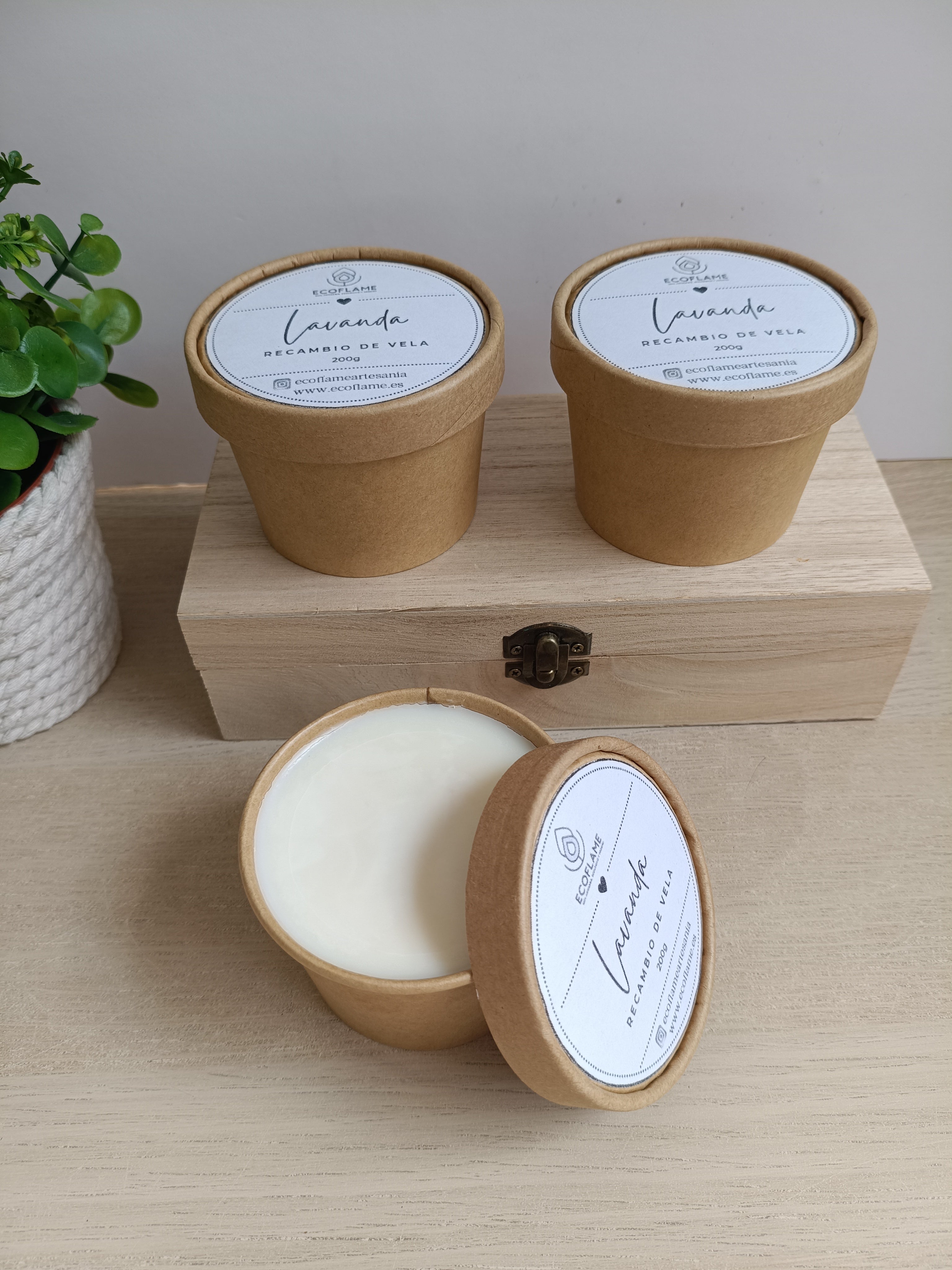 Recambio de vela de Lavanda