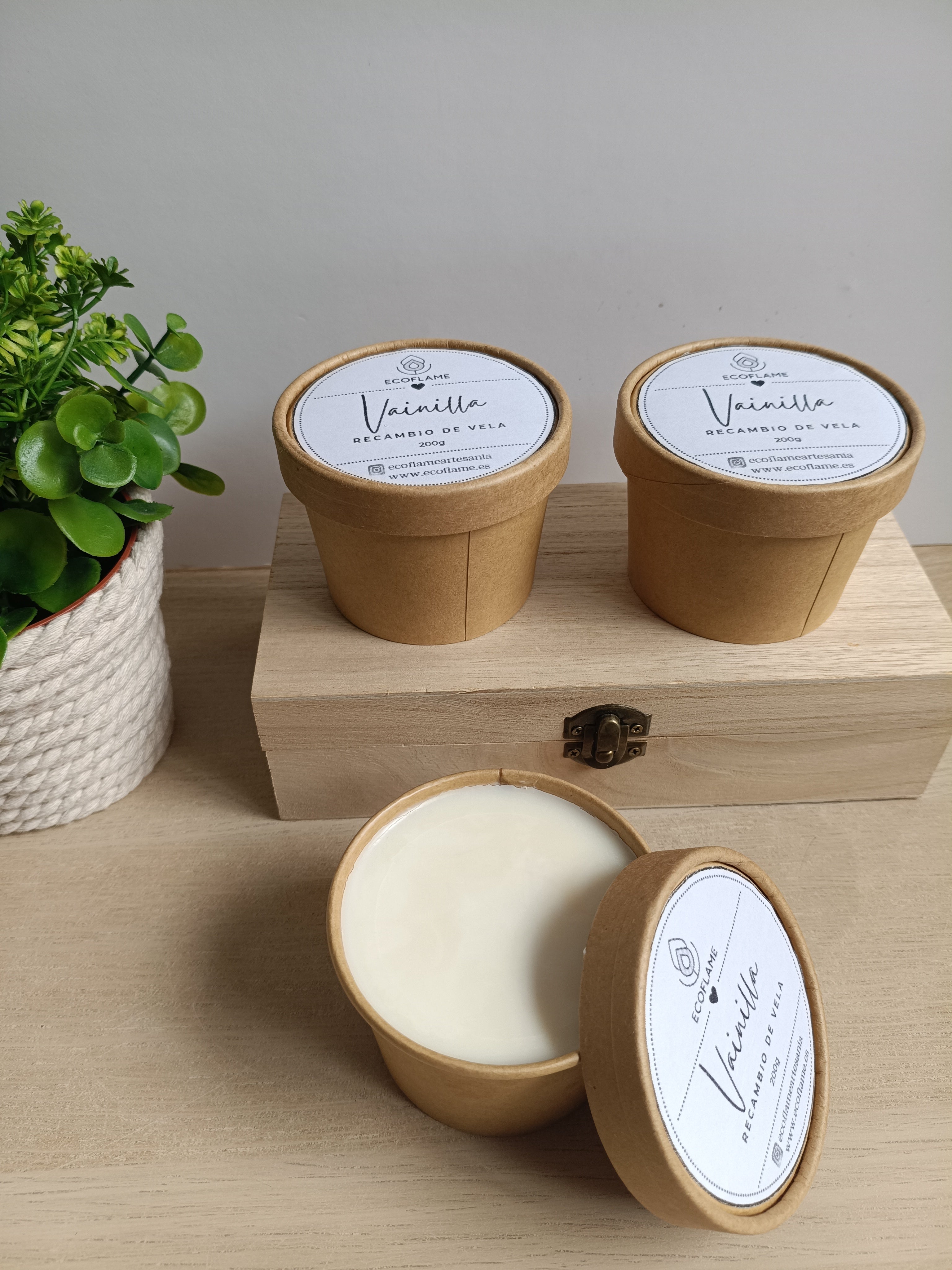 Recambio de vela de Vainilla
