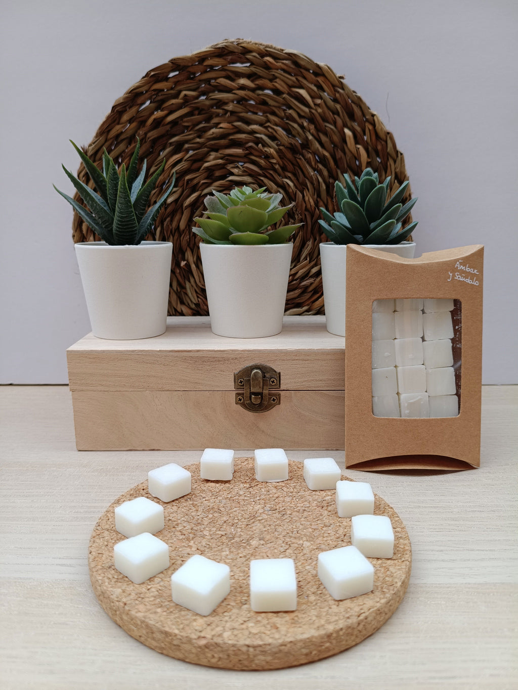 Wax melts de Ámbar y Sándalo