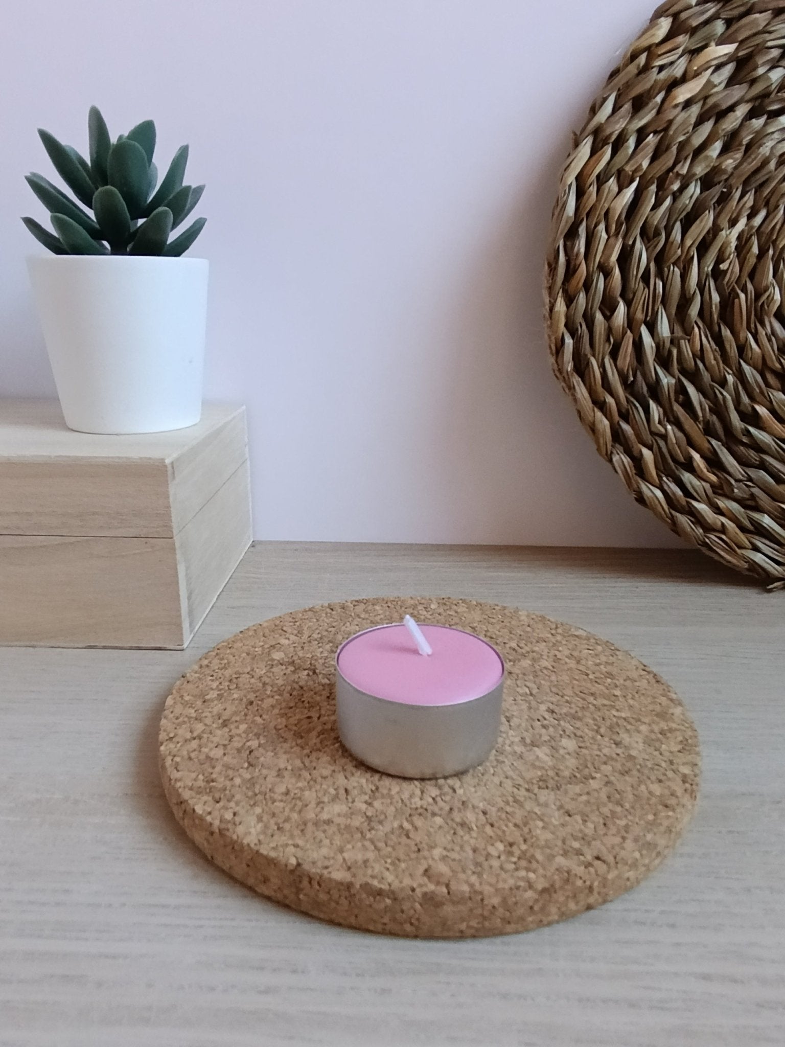 Vela de té de Rosas EcoFlame