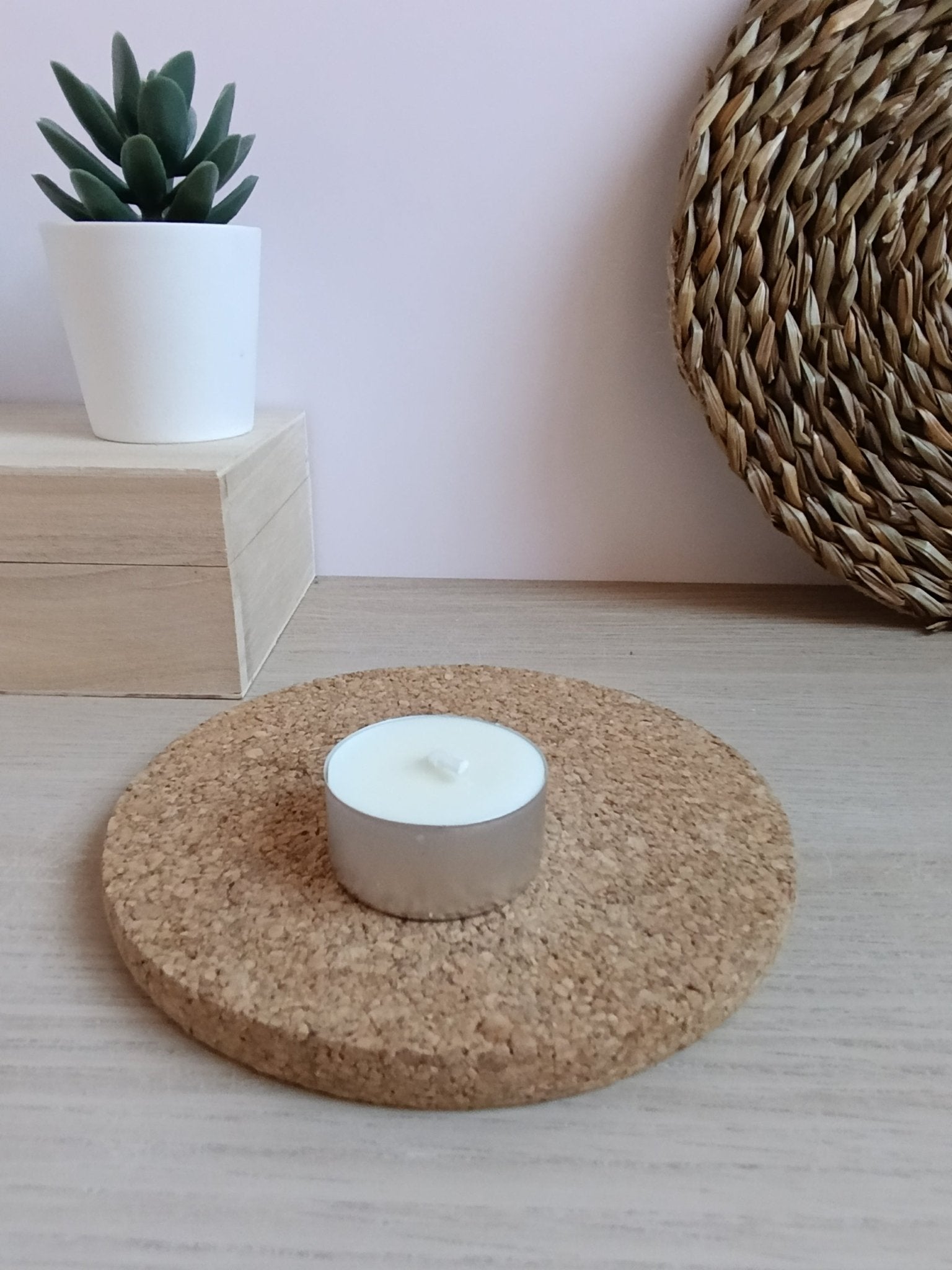Vela de té de Toffee EcoFlame