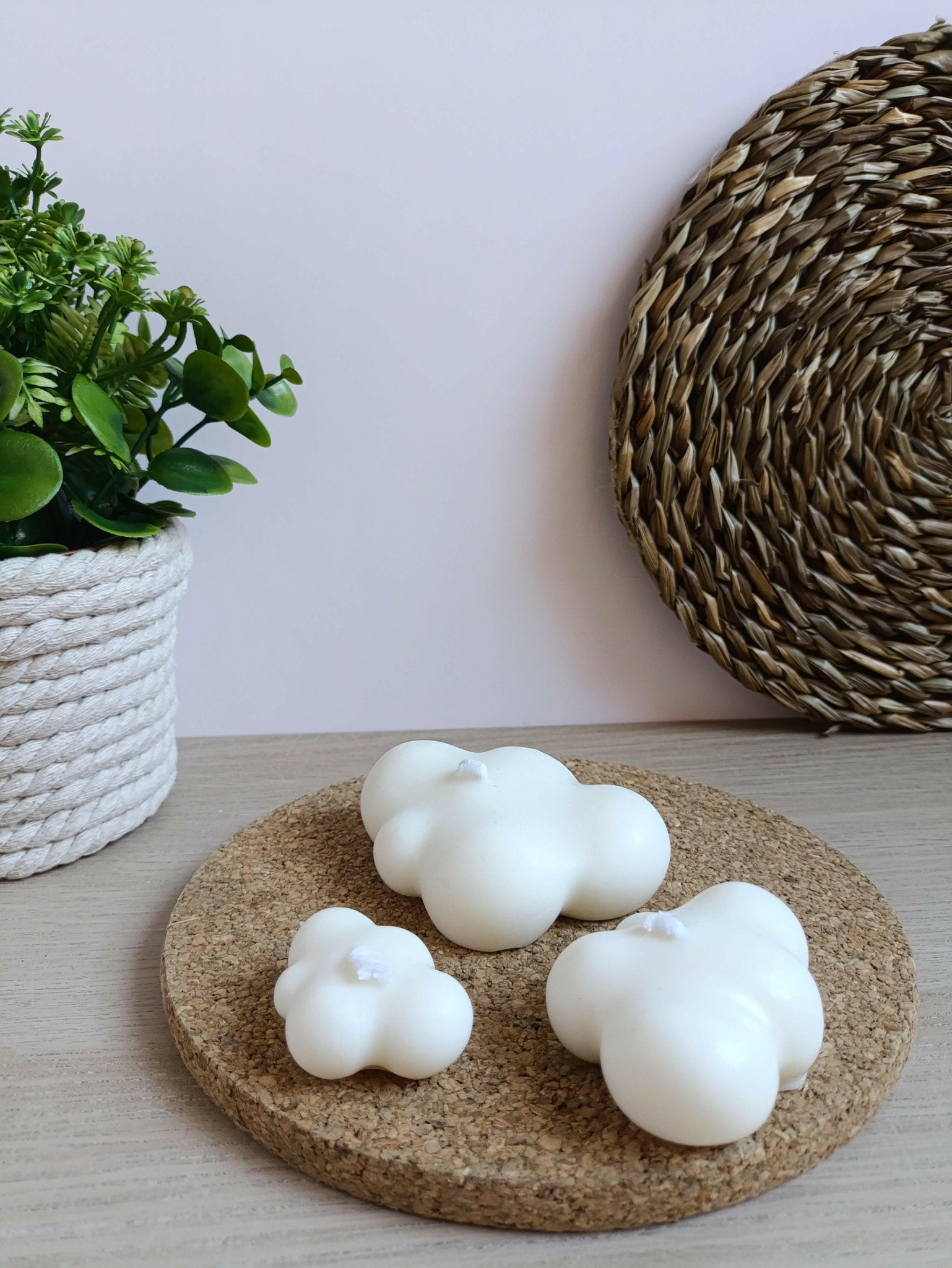 Vela decorativa Nube EcoFlame
